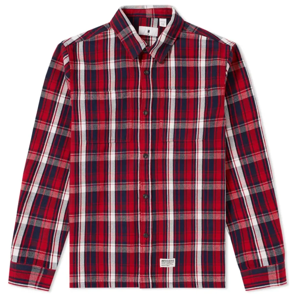 Heavy Plaid Flannel Shirt