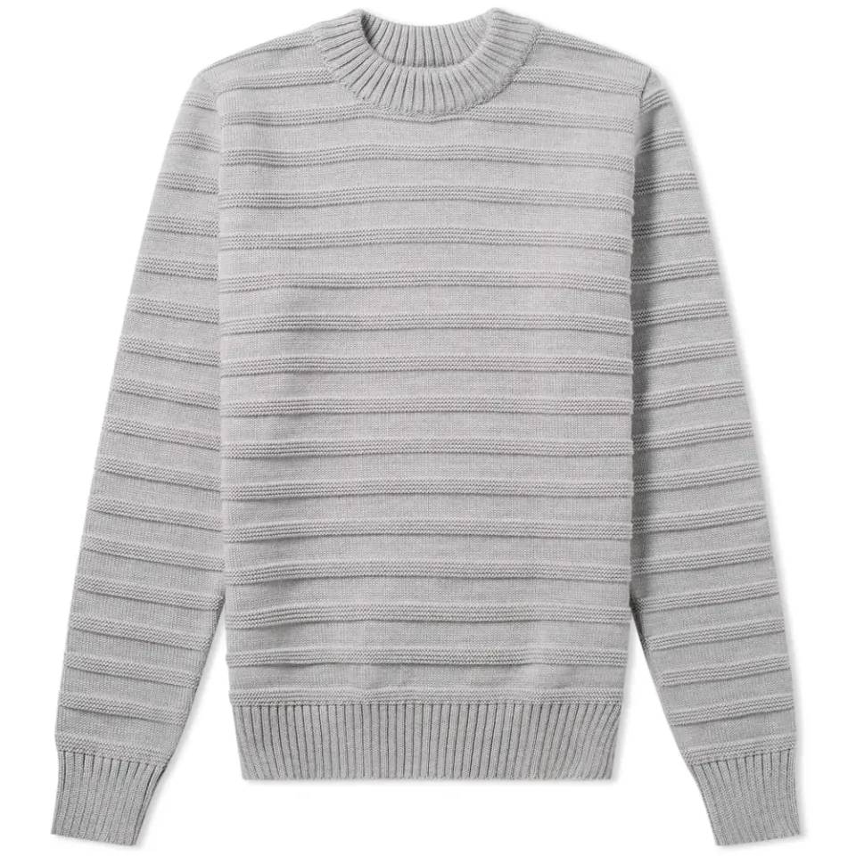 Malo Stripe Crew Knit