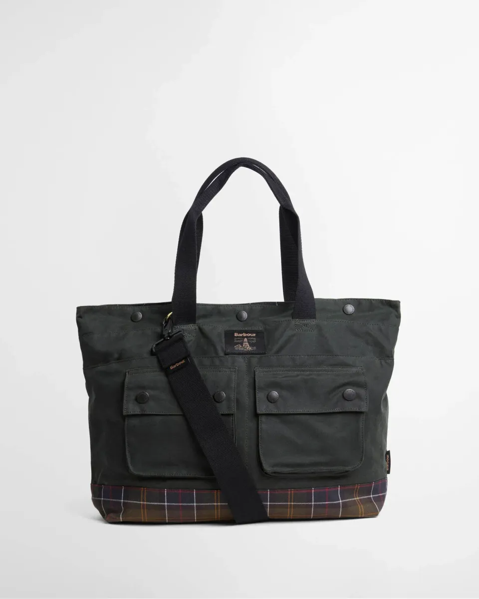 Field Waxed Tote Bag