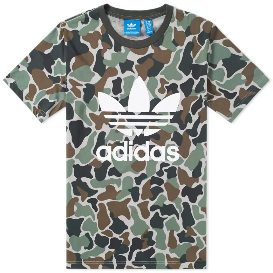 Camo Trefoil Tee