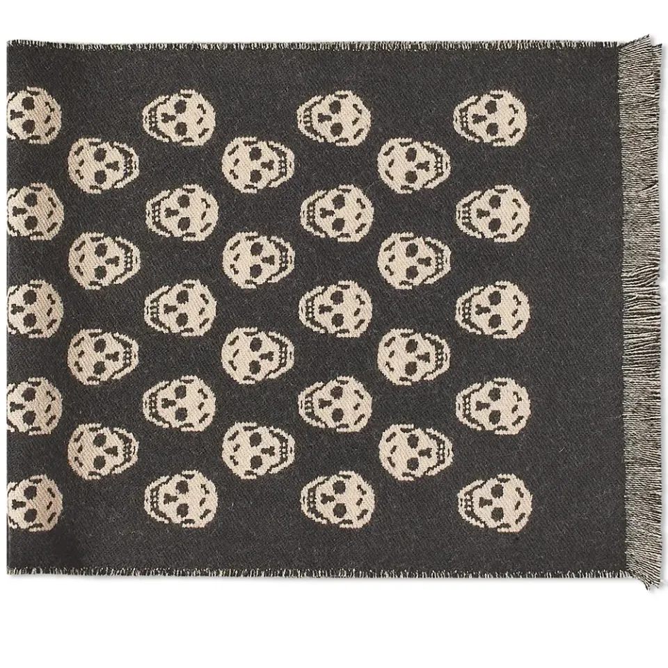 Skulls Reversible Scarf