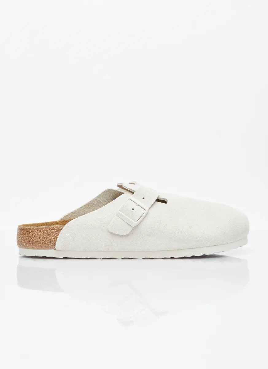 Boston Suede Mules