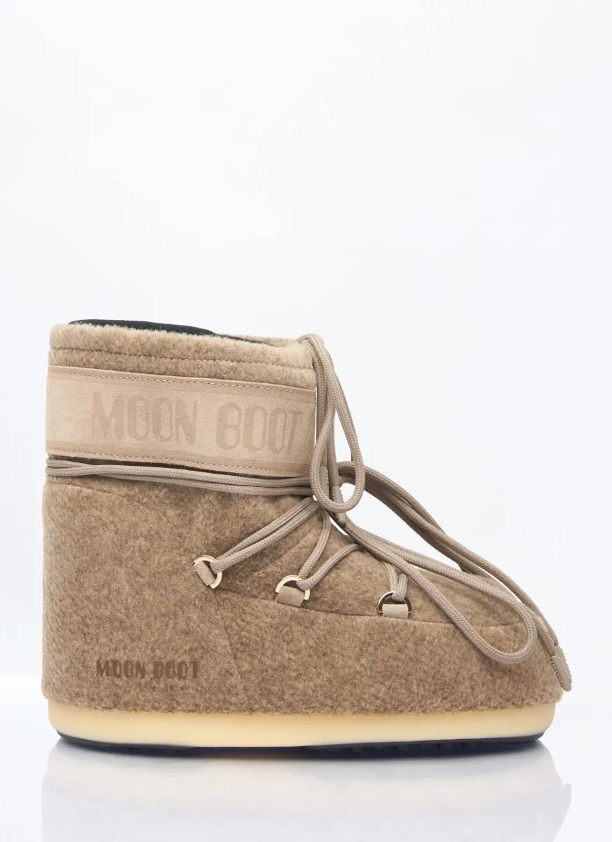 Icon Low Felt Boots