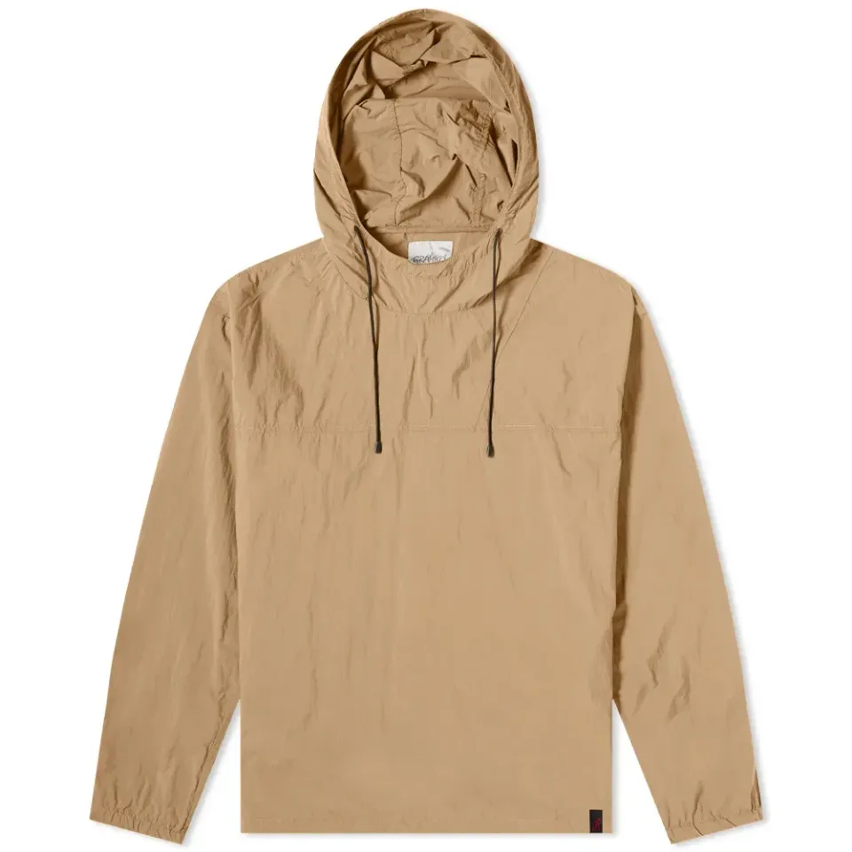 Packable Nylon Popover Anorak