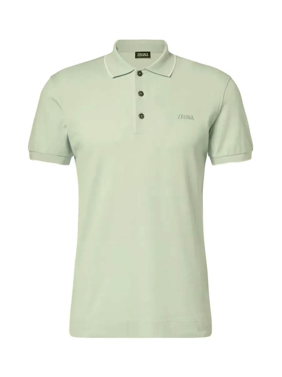 polo shirt Mint green