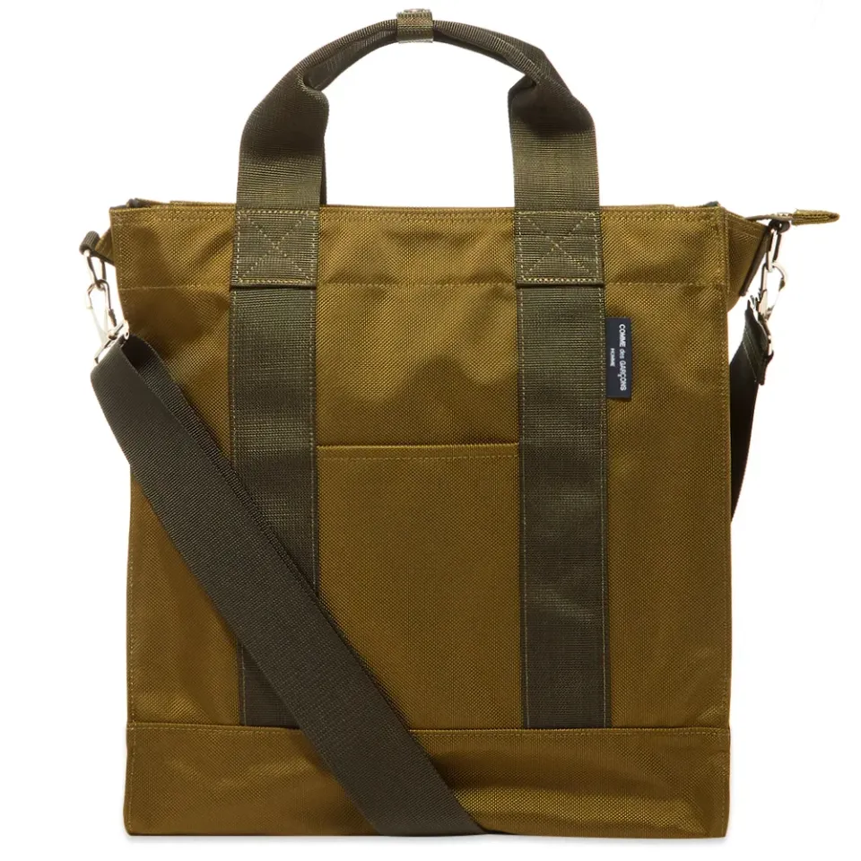 Comme des Garcons Homme Nylon Canvas Tote Bag