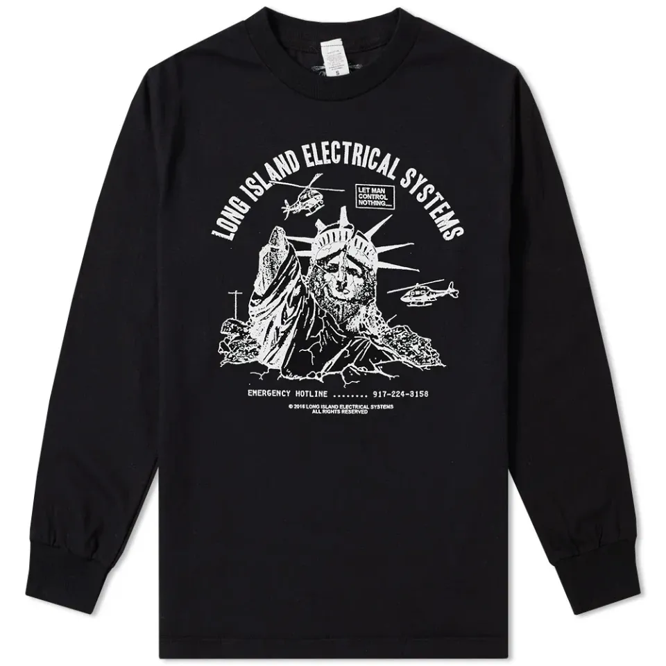 Long Sleeve Let Man Control Nothing Tee