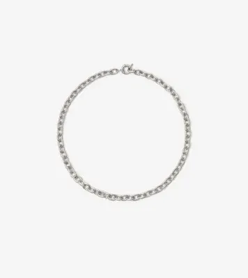 Charm Chain Necklace in Silver