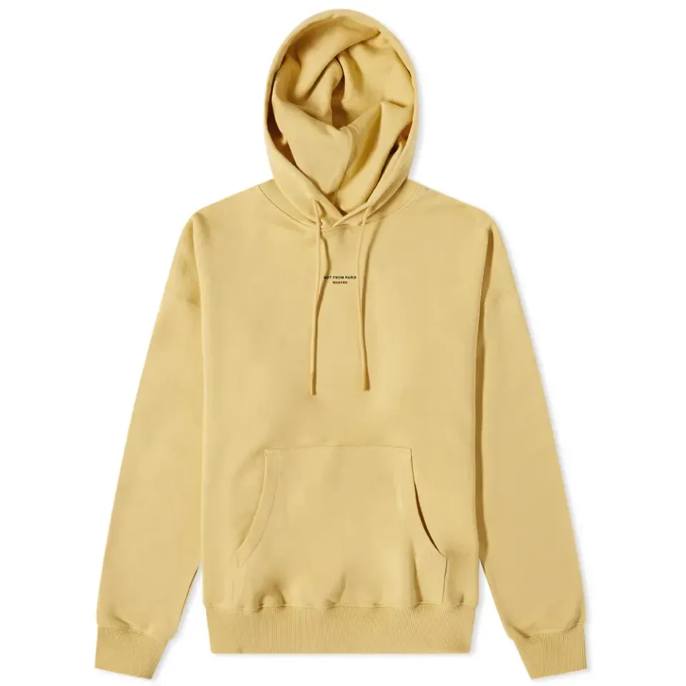 Drôle de Monsieur Centre Logo Popover Hoodie