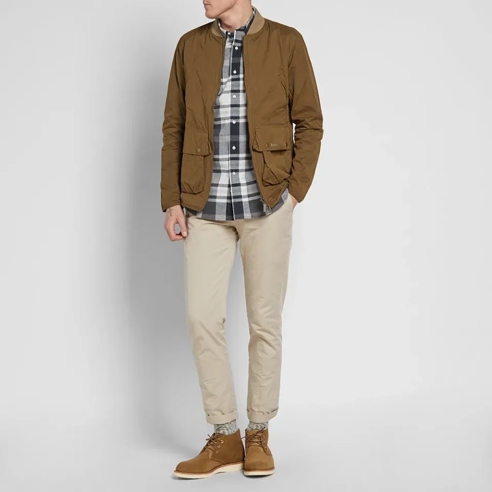 Santiago Shirt by Gitman Vintage Big Check Shirt
