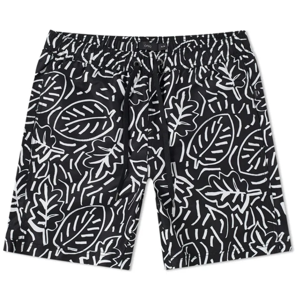 Charles 7" Pop Leaves Swim Short