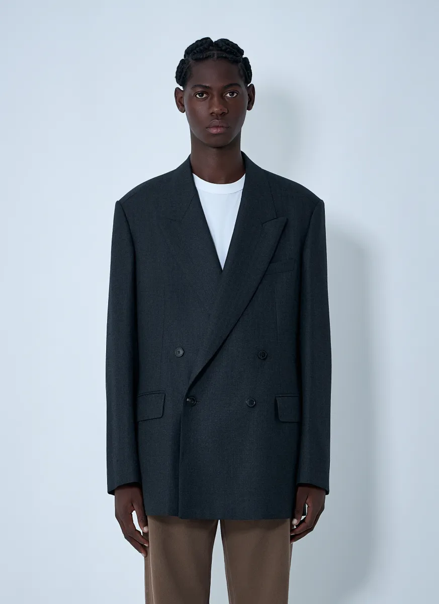 Double-Breasted Blazer
