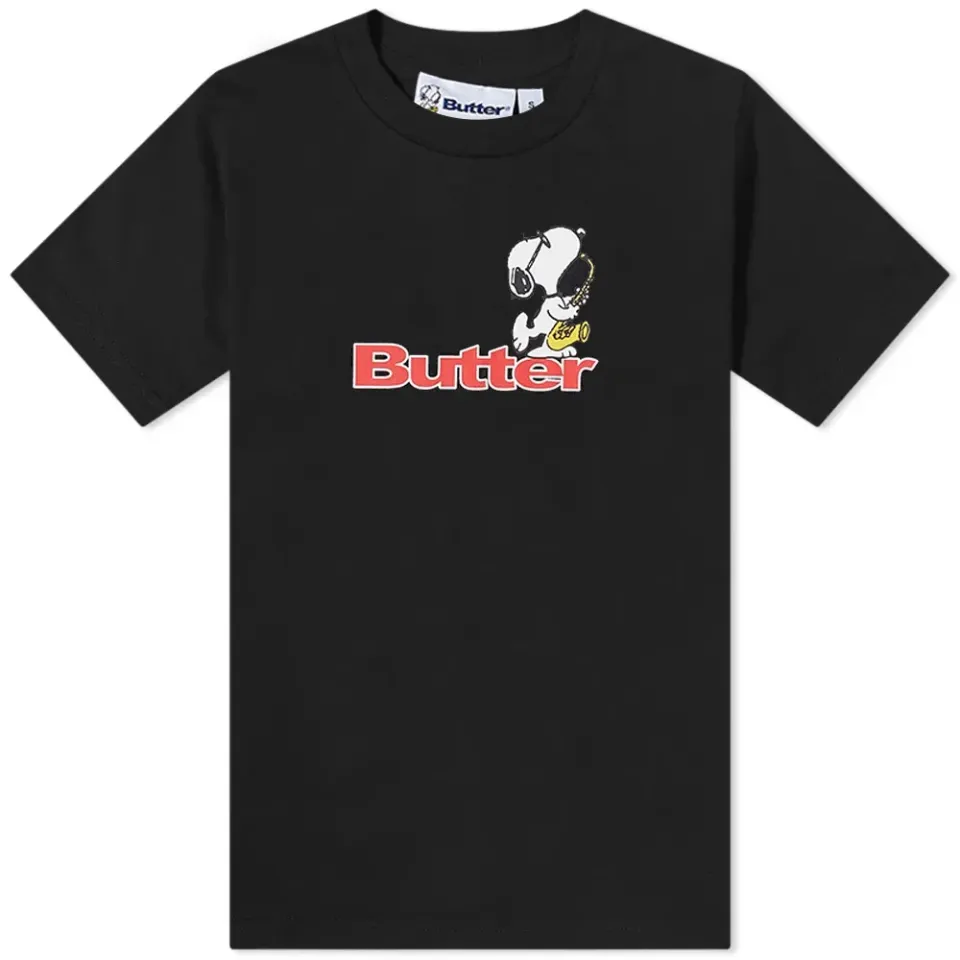 x Peanuts Jazz Logo T-Shirt