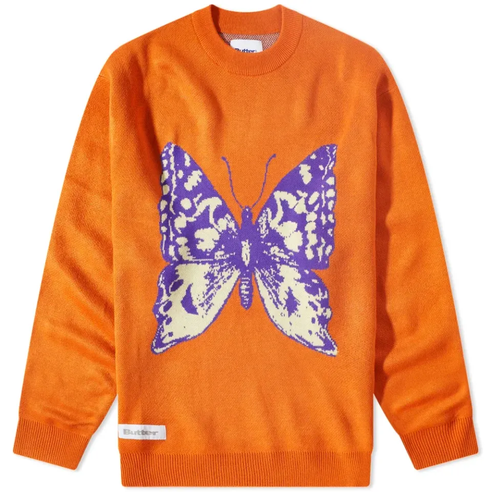 Butterfly Crew Knit