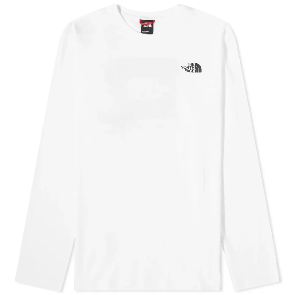 Long Sleeve Red Box T-Shirt
