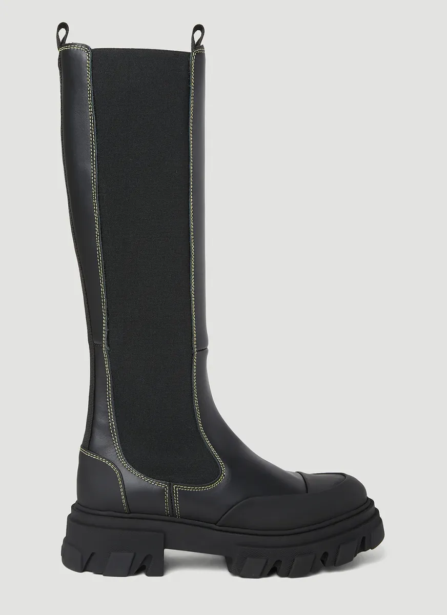 Knee High Chelsea Boots