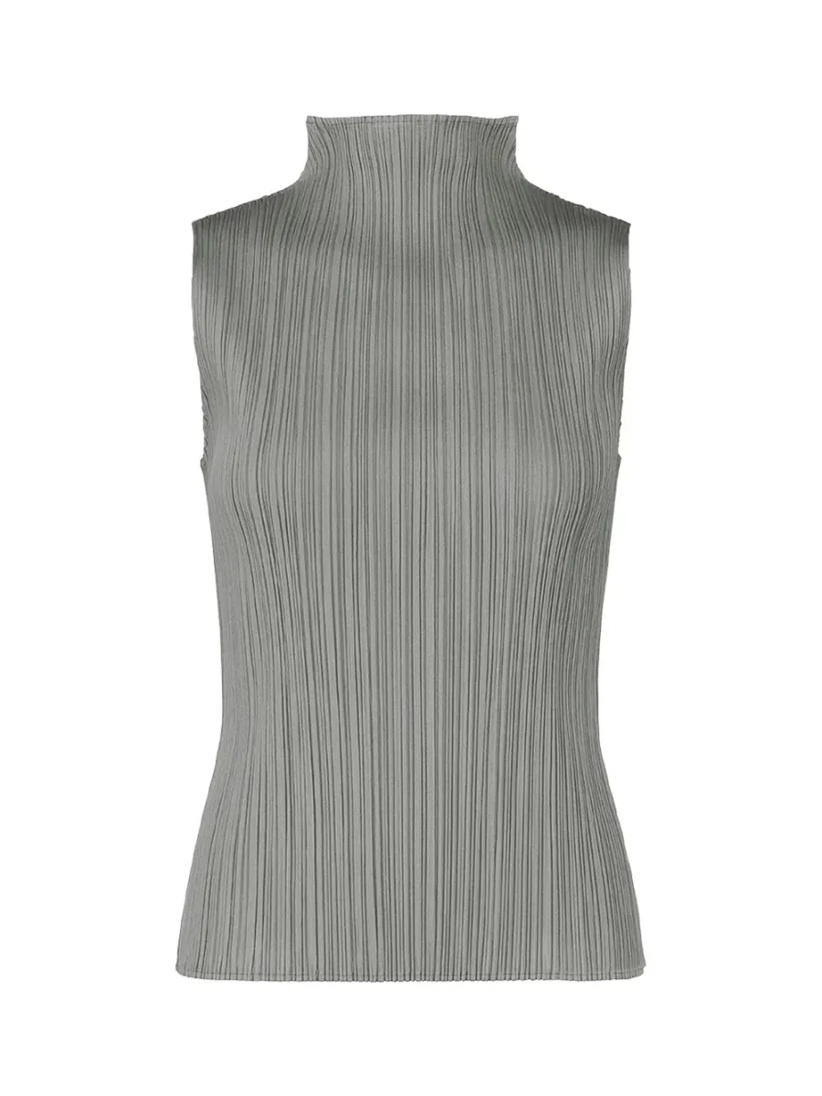 Pleats Please Basics Top Grey