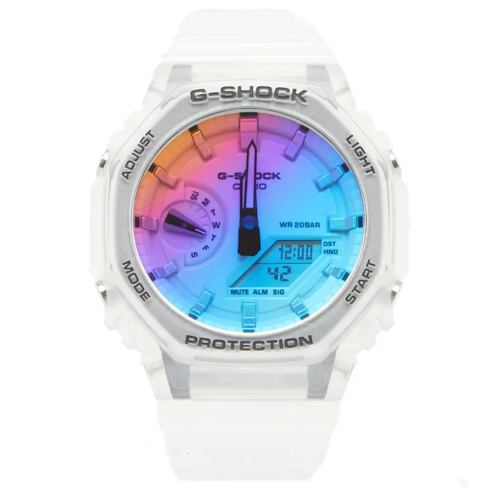 GA-2100SRS-7AER Iridescent Series Watch