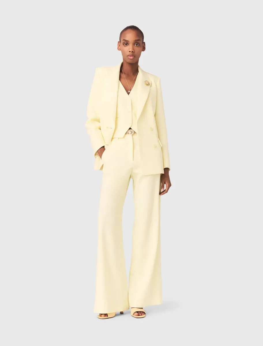 Double-breasted suit jacket
