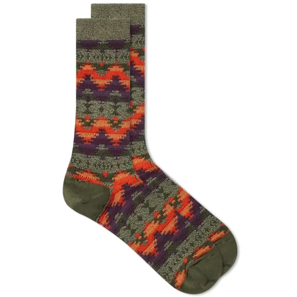 Wigwam Jacquard Crew Sock