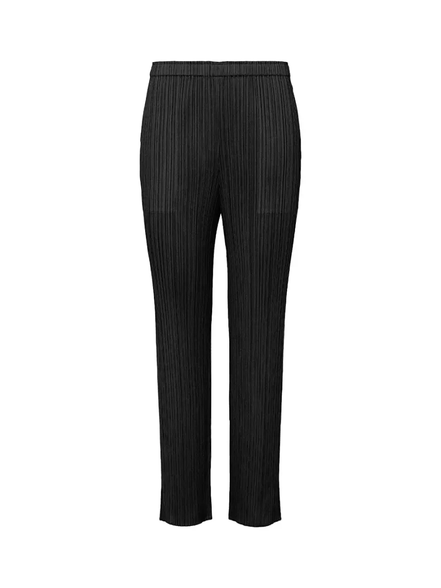 Pleats Please Basics Trousers Black