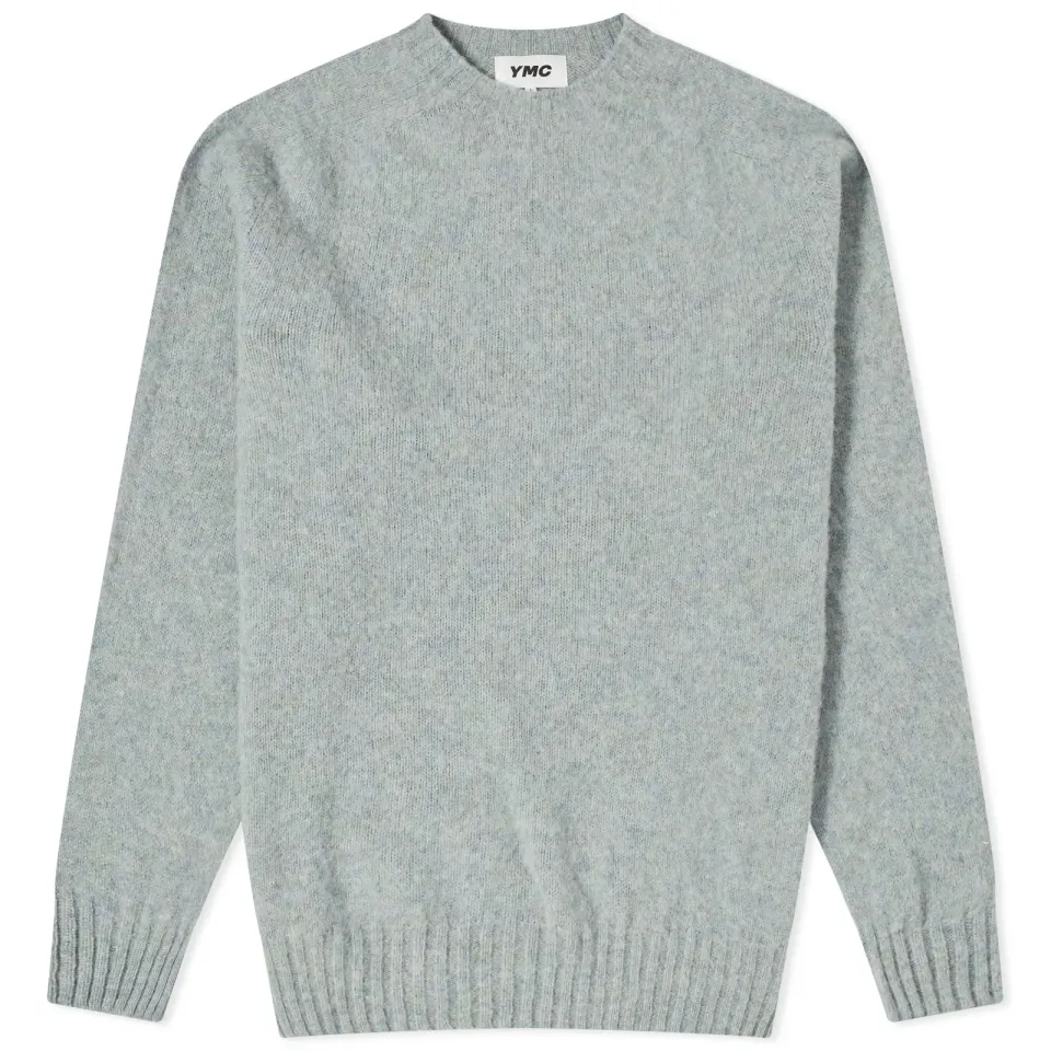 Suedehead Crew Neck Knit