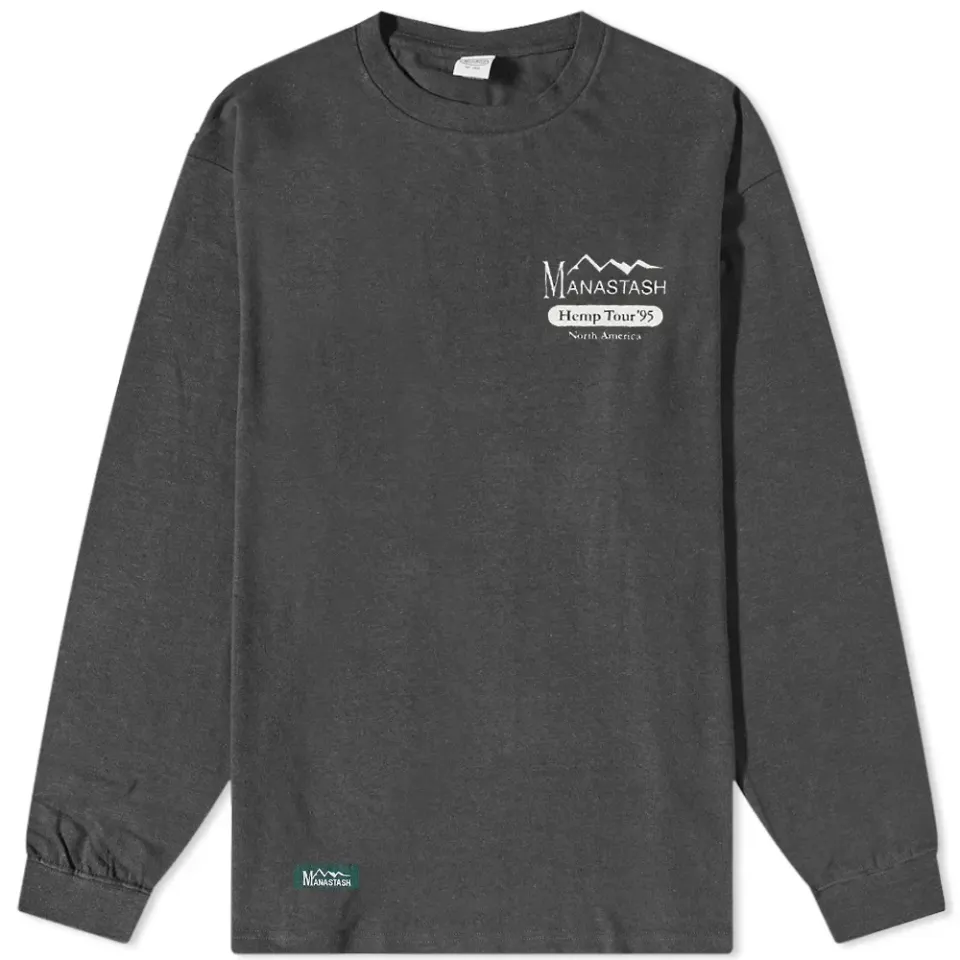 Long Sleeve Hemp Tour T-Shirt