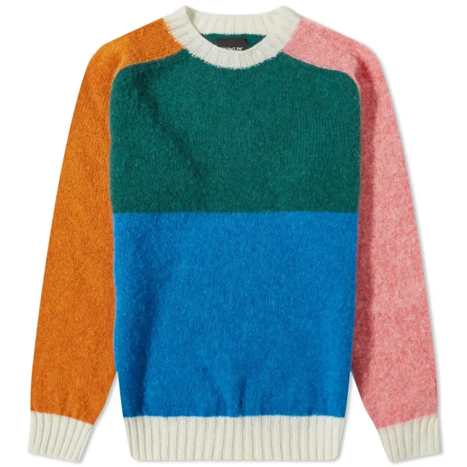 Howlin' Firecracker Colour Block Crew Knit