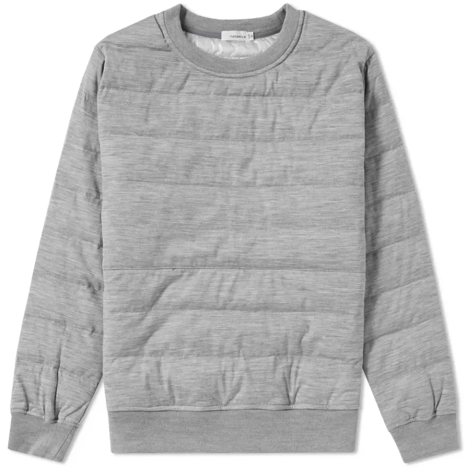 Down Crew Neck Sweater