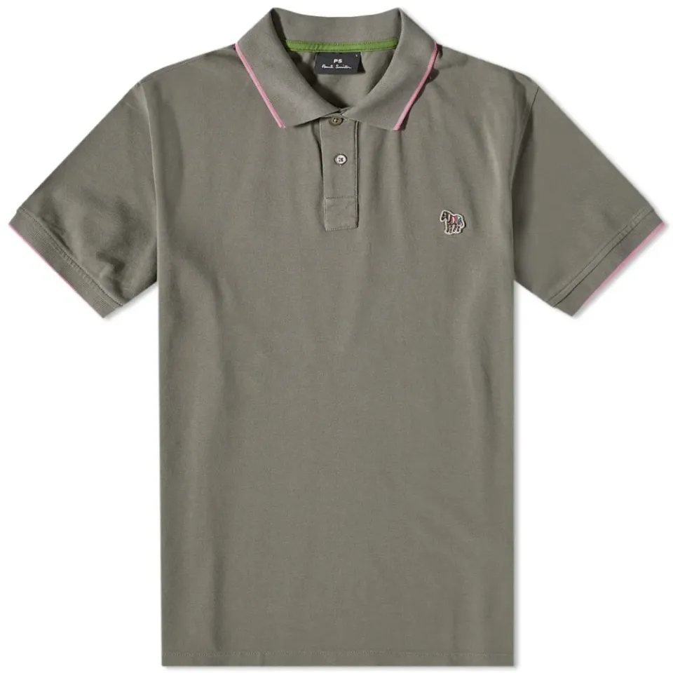 Regular Fit Zebra Polo