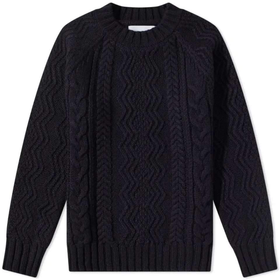 Cooper Cable Crew Knit
