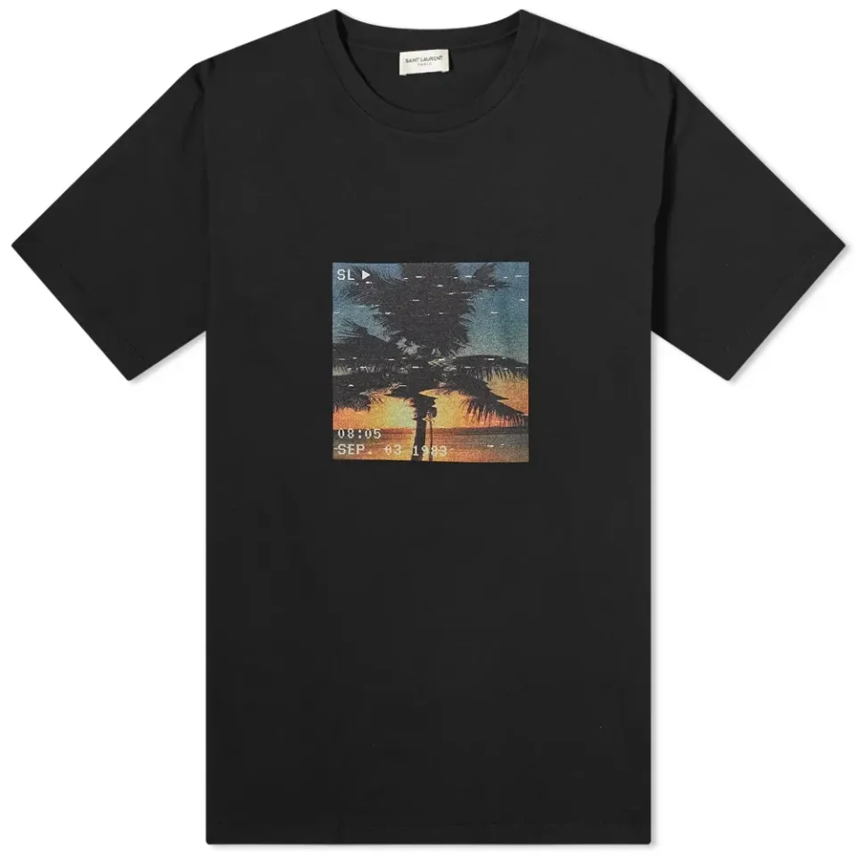 Palm Photo Print T-Shirt