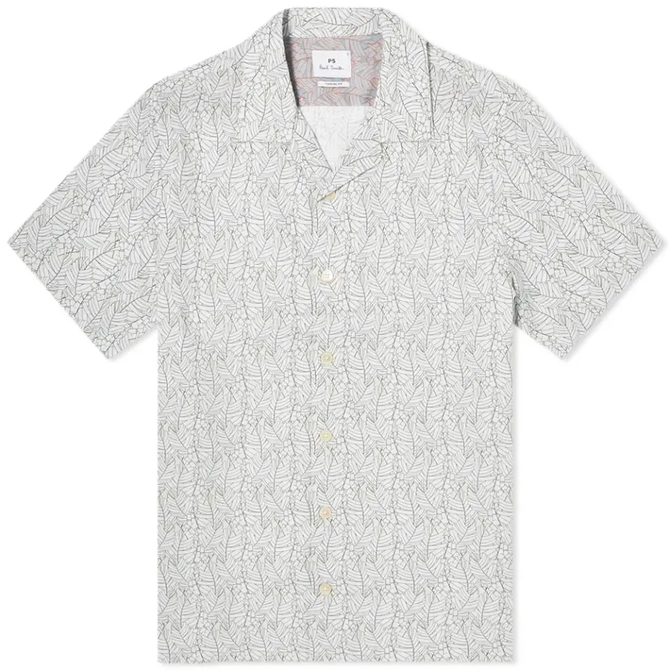 Palm Print Vacation Shirt