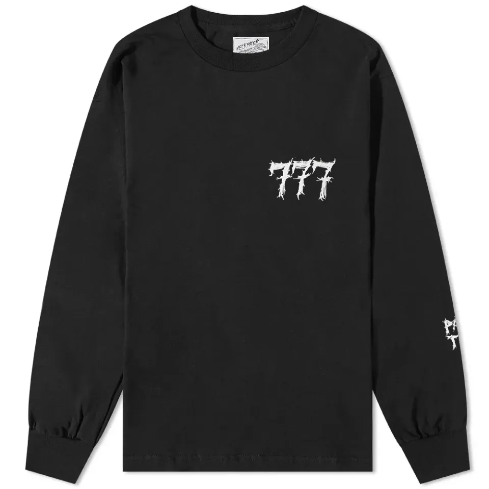 Long Sleeve Neck Face Anniversary T-Shirt