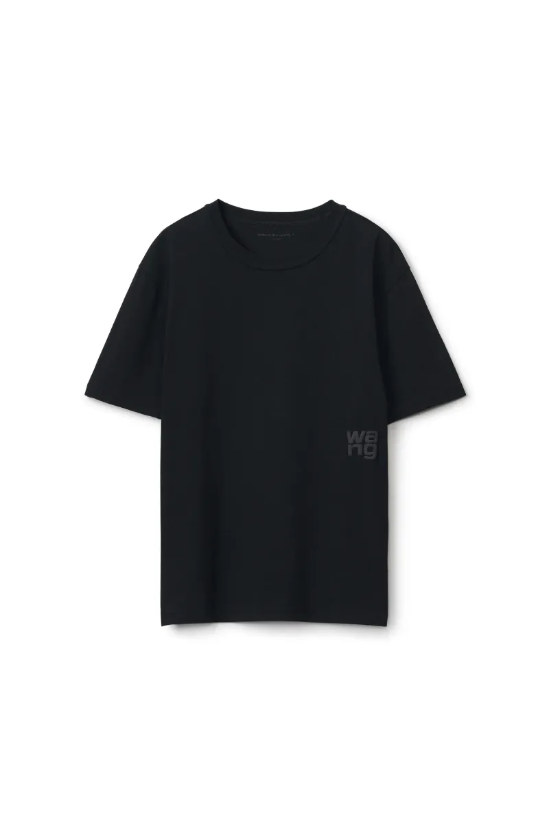PUFF LOGO TEE IN COTTON JERSEY