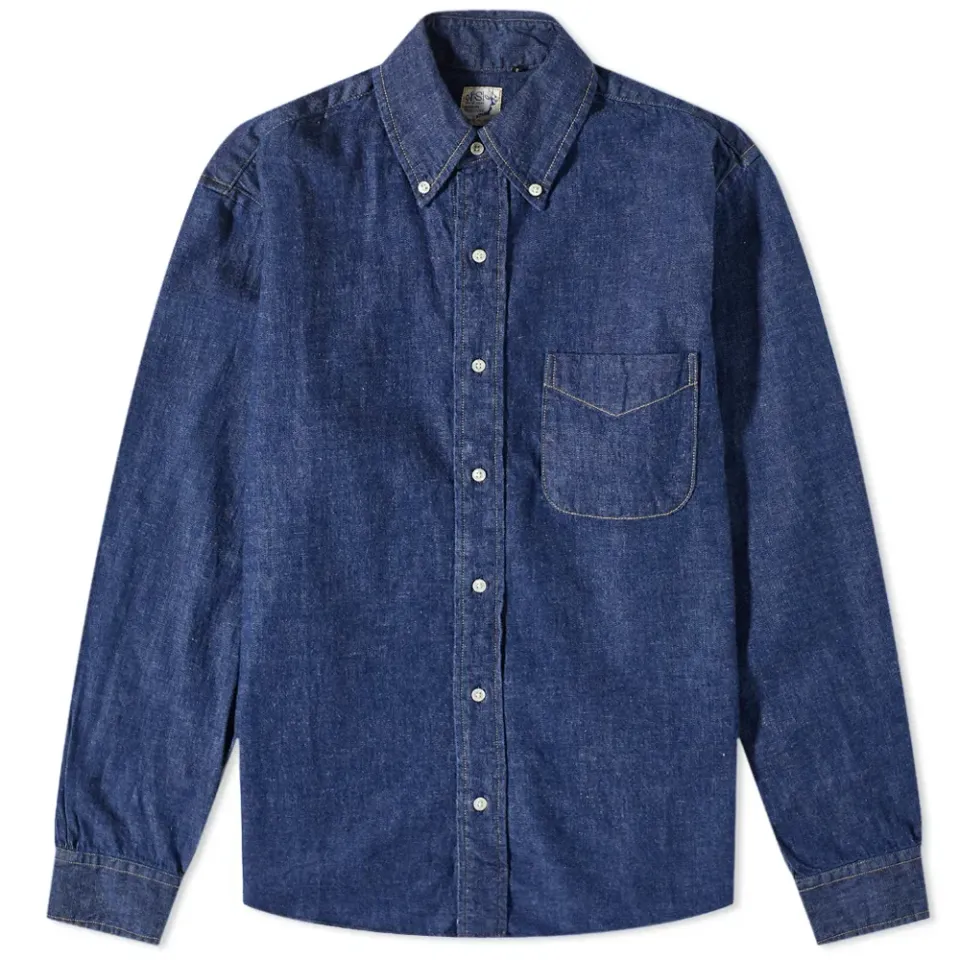 Button Down Denim Shirt