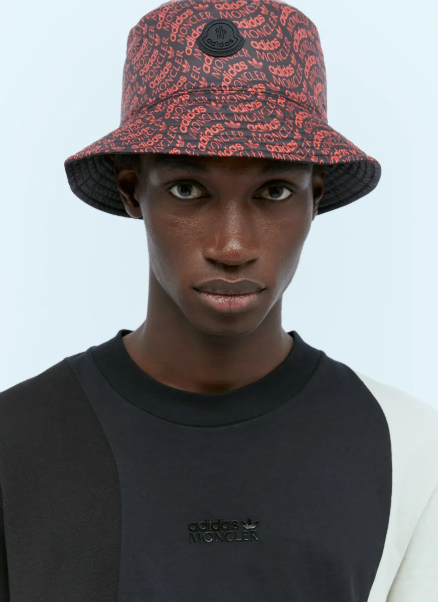 Logo Print Bucket Hat
