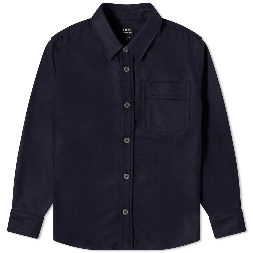 A.P.C. Basile Wool Overshirt
