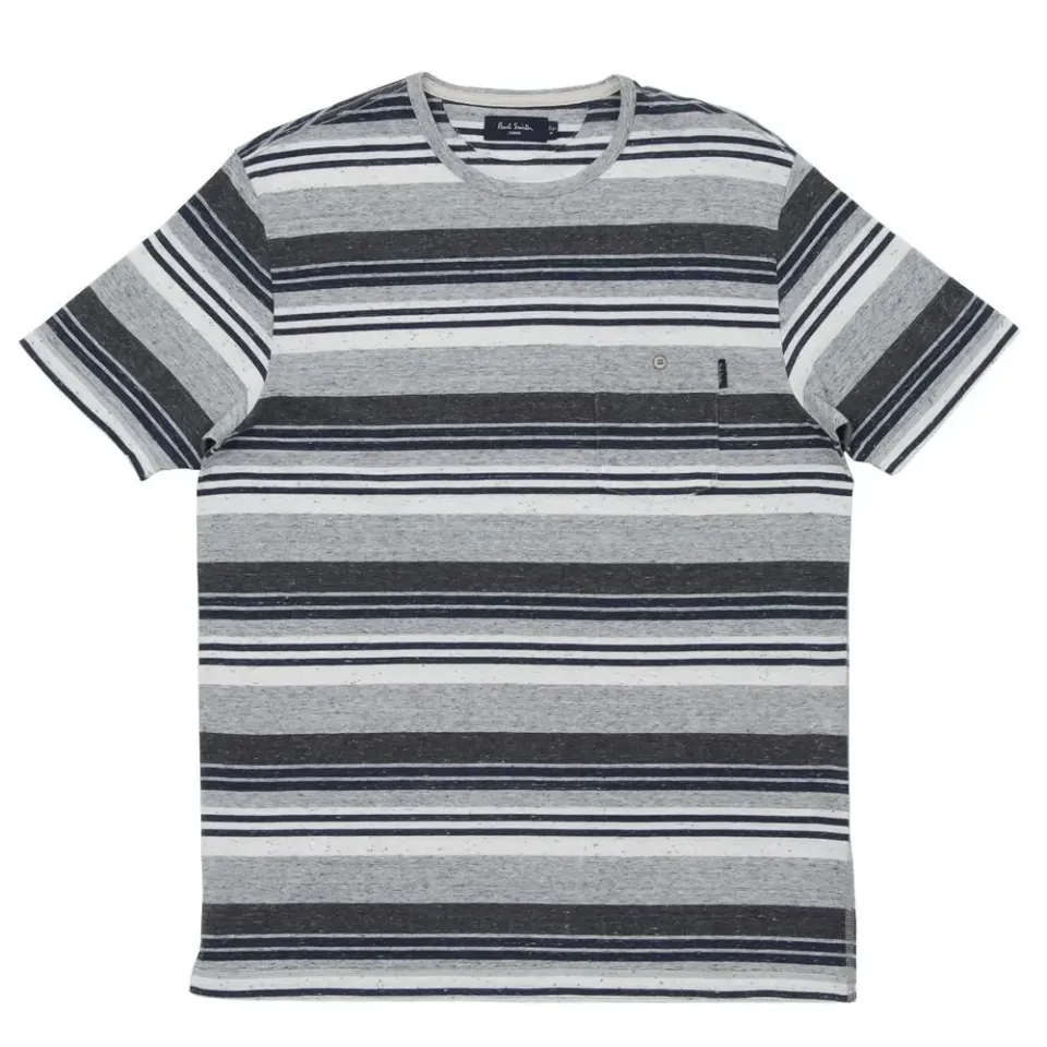 Stripe Pocket Tee