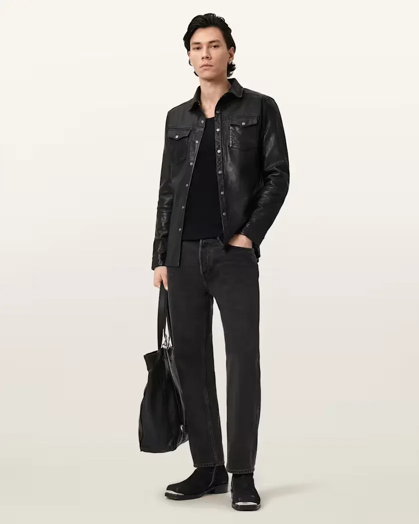 Irwin Leather Shirt