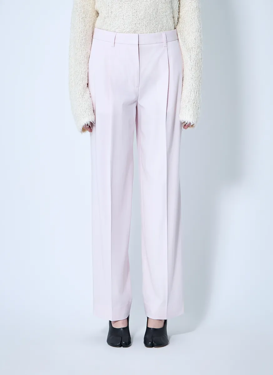 Cotton Tailored Pants