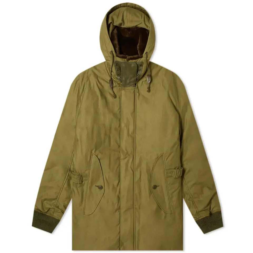 Faux Fur Hooded Lined Parka