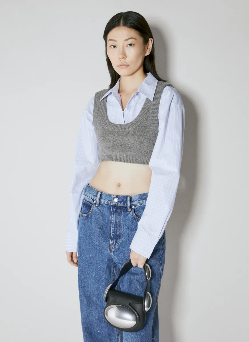 Layered Poplin Shirt