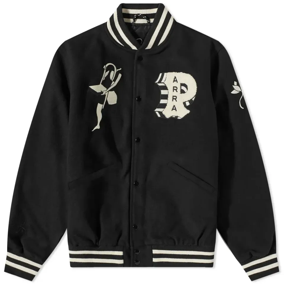 Cloudy Star Varsity Jacket