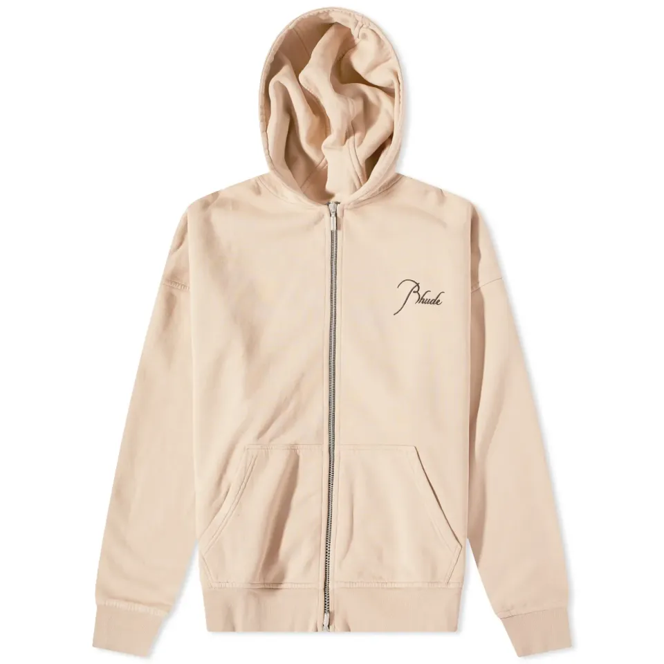 Logo Zip Up Hoodie