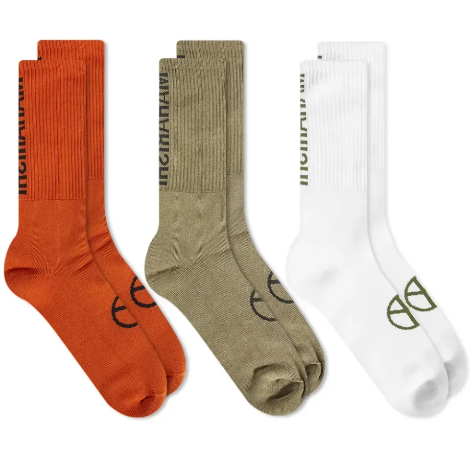 MILTYPE Peace Sports Socks - 3 Pack