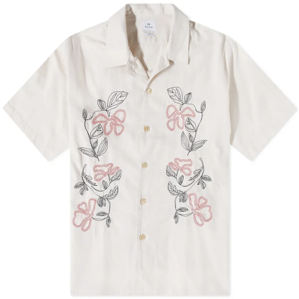 Embroidered Vacation Shirt
