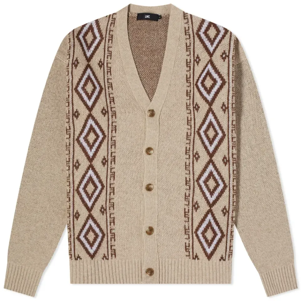 Romanian Jaquard Cardigan
