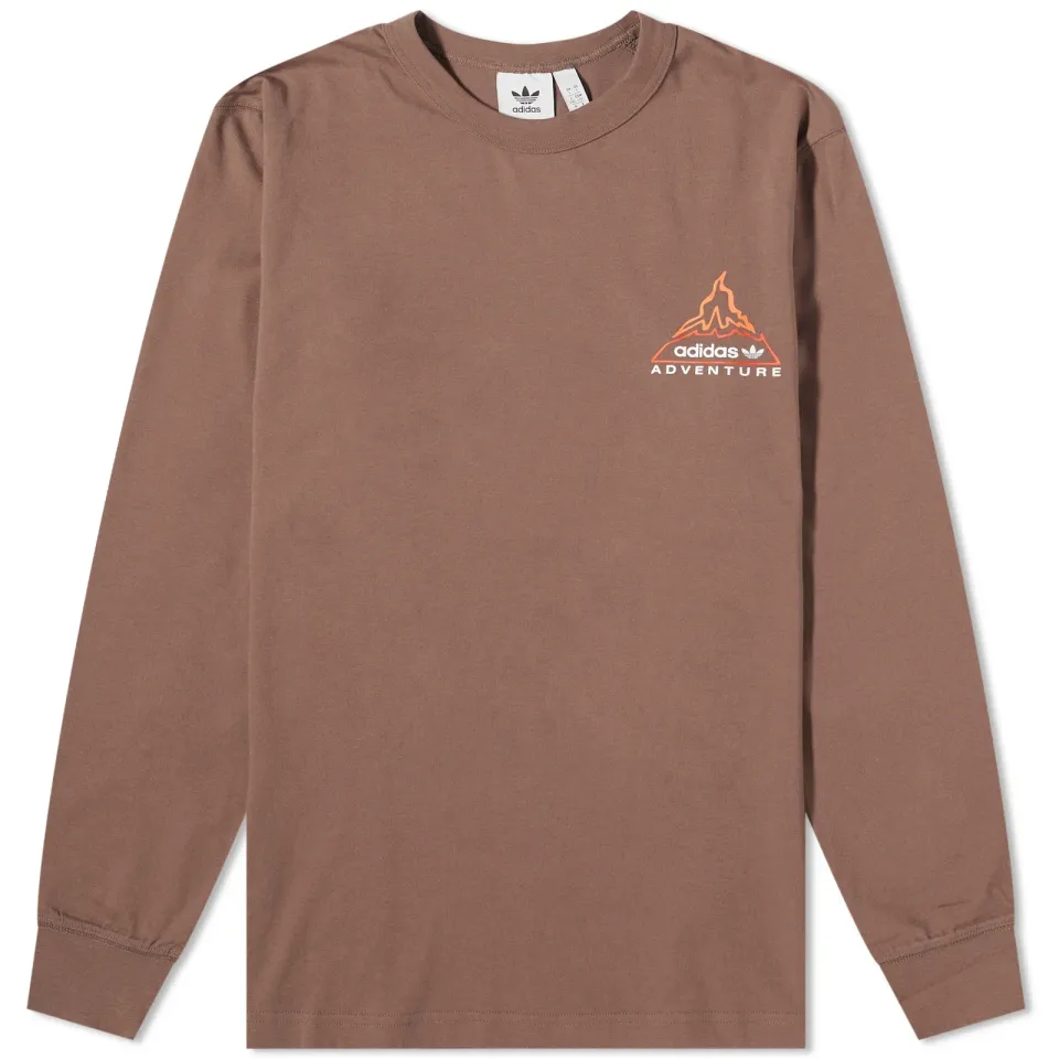 Long Sleeve Adventure Volcano T-Shirt