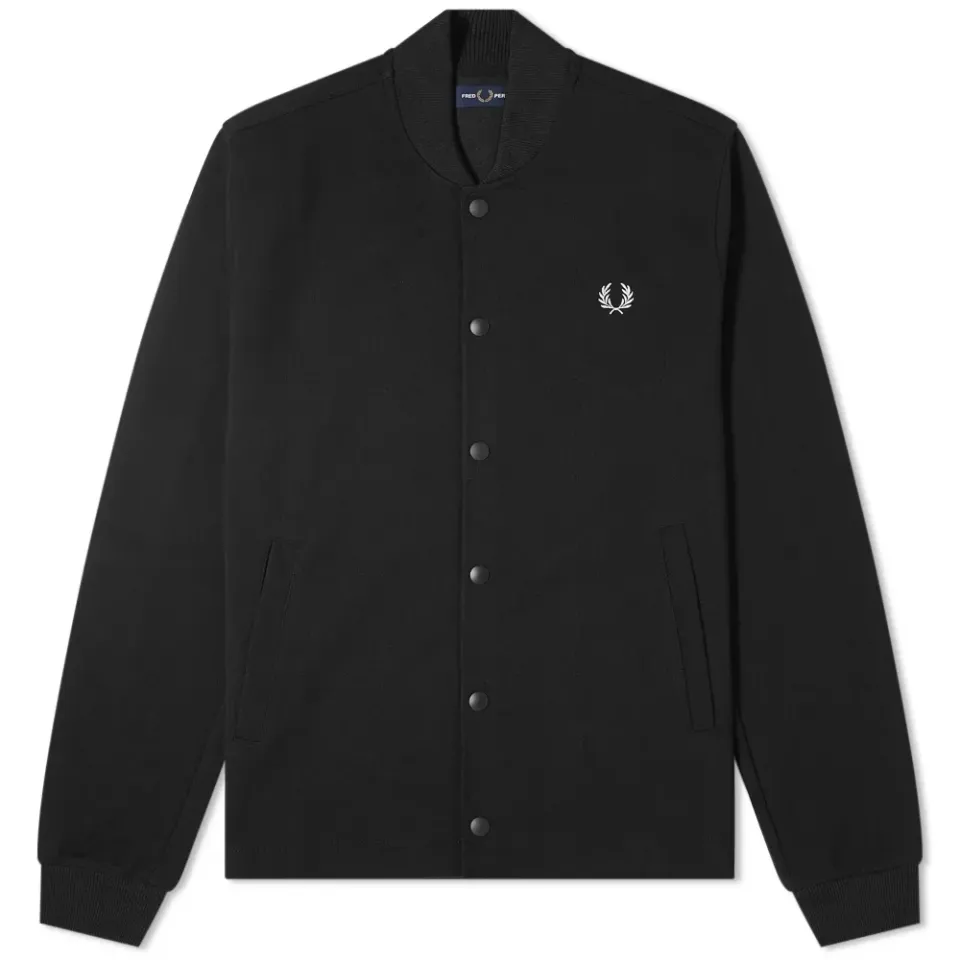 Bomber Collar Track Jacket